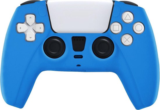 Controller Skin Geschikt voor: Playstation 5 / PS5 Silicone Hoes - Accessoires - Cover - Hoesje - Siliconen skin case - TP5-0512 Rood