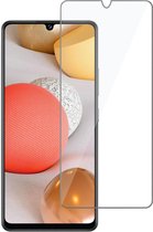 Screenprotector geschikt voor Samsung Galaxy A42 - Beschermglas Screen Protector Glas