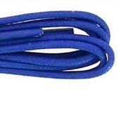 2.5mm dunne schoen veters van het bekende veter merk Marla - in klassieke tonen voor moderne en traditionele schoenen - 100cm - Kobalt blauw