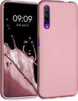 kwmobile telefoonhoesje geschikt voor Honor 9X Pro - Hoesje voor smartphone - Back cover in metallic roségoud