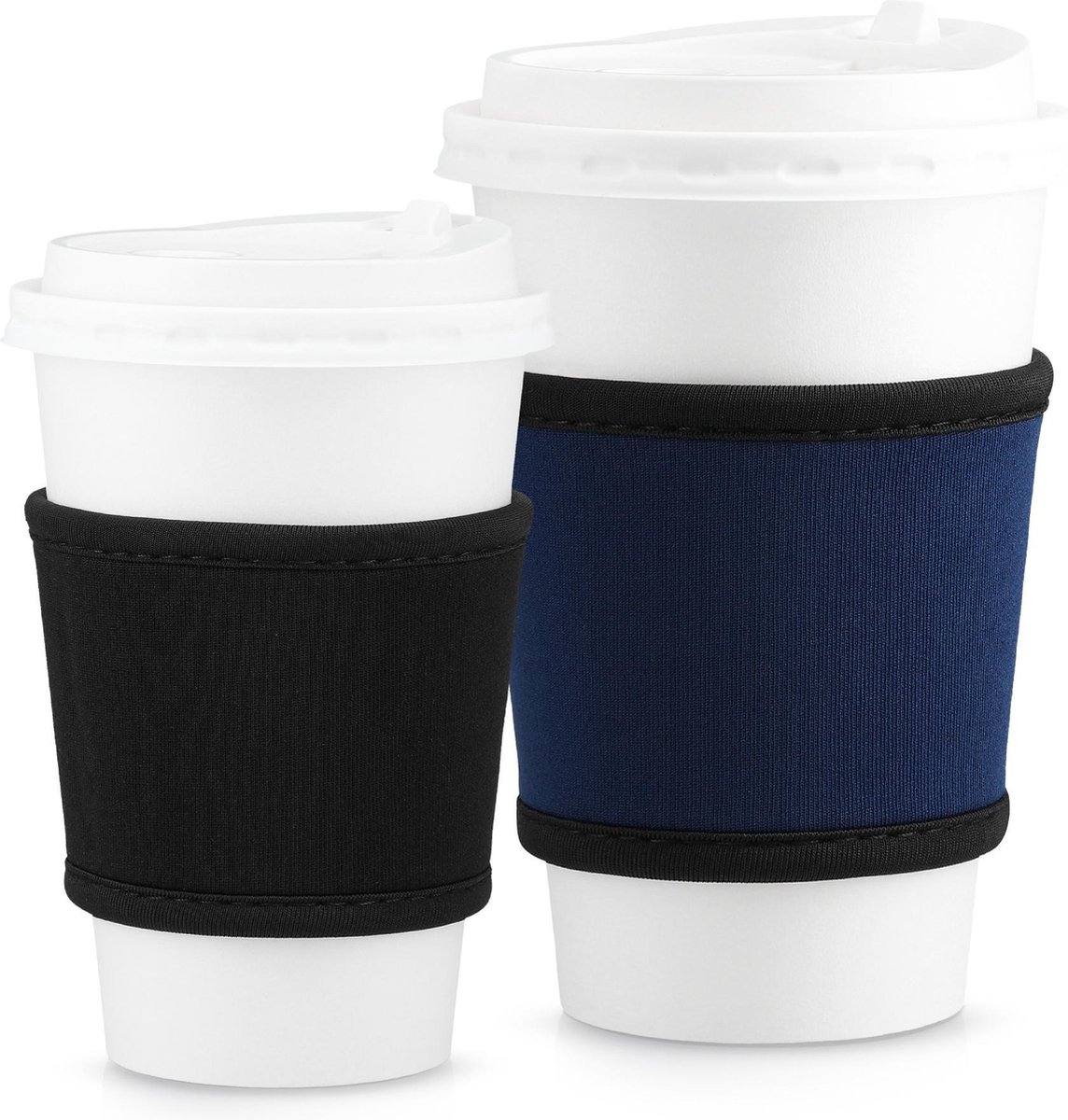 Housse de tasse/tasse de voyage en silicone, réutilisable