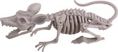 Skelet rat met lichtgevende ogen - 38 cm - feestdecoratievoorwerp - Halloween