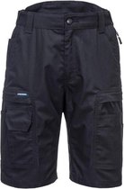 PortWest KX3 Ripstop korte broek - Zwart - 46