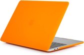 Macbook Hoes Case voor Macbook Pro 13 inch (2020) A2289 - A2251 - A2338 M1 - Laptop Cover - Hard Shell - Oranje