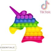 ESSENTIALS73 POP IT Fidget Toy - Unicorn - Eenhoorn - Rainbow - Tiktok