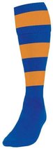 Voetbalsaken Kinderen - Zinaps PT Contrast Hoop Junior Football Socks - zwart / wit (WK 02128)
