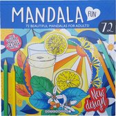 Mandala kleurboek 72 kleurplaten "Limonade"