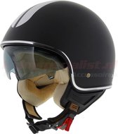 Vito Special jethelm scooterhelm mat zwart L