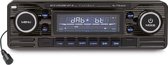 Caliber RCD120DAB-BT-B Retro radio 4x75W met DAB+, FM, CD, Bluetooth en USB - Zwart