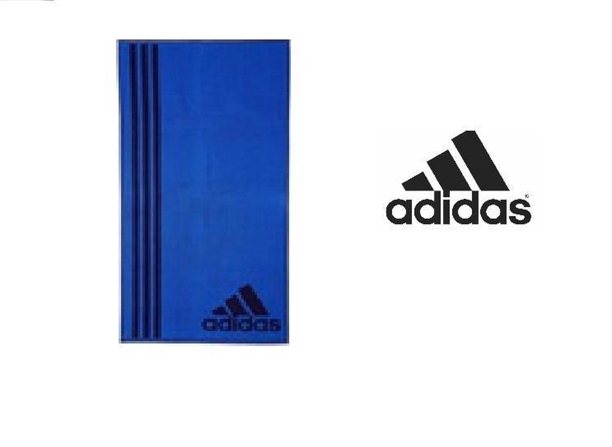 Serviette de Sport Adidas S Blauw - 50 x 100 cm | bol.com