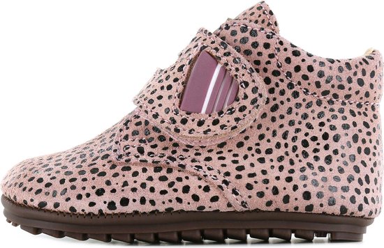 Baby | Eerste stapschoenen | Meisjes | Pink Dots | Leer | Shoesme | Maat 21  | bol.com
