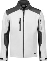 Luxe gewatteerd damesjack, kleur Black/ Red, Maat XS