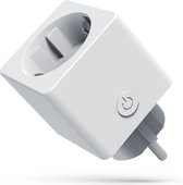 Spectrum - Slimme WiFi stekker met stroommeter 230V - Google Home en Alexa compatible - Smart plug