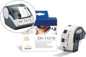 Printerlabels Brother DK-11218 24 mm (1000 uds)
