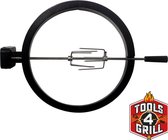 Tools4Grill draaispit | Grilspit | Rotisserie TBV 18 inch BBQ 45,5 cm buitenmaat