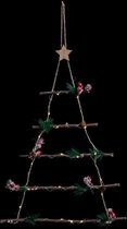 FEERIC LIGHTS & CHRISTMAS Hangende decoratie voor binnen Dennenhout - H 63 cm - Licht
