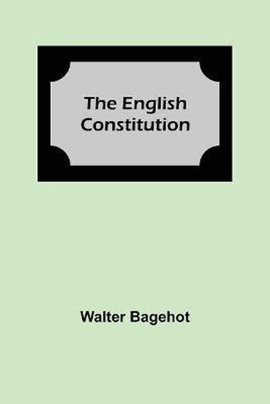The English Constitution - cover