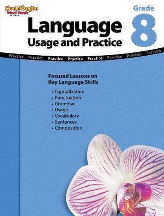 Language Usage and Practice Workbook Grade 8 - cover