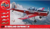 1:48 Airfix 04105 de Havilland Chipmunk T.10 Plane Plastic Modelbouwpakket