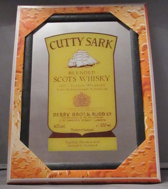 miroir CUTTY SARK 22cm x 32cm