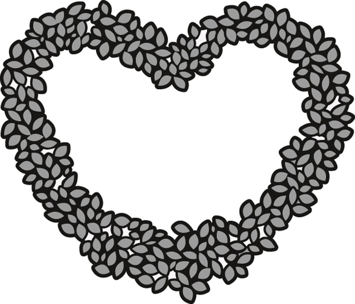 Marianne Design Craftable Mal Topiary Heart CR1302