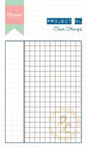 Marianne Design Stempel Project Nederlands  - Ruitjes papier PL1512