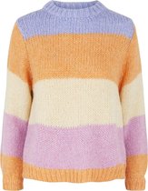 PIECES PCFONDA LS O-NECK WOOL KNIT BC Dames Trui - Maat M