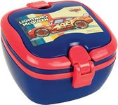 Disney Broodtrommel Cars Jongens 2,5 Liter Pvc Blauw 3-delig