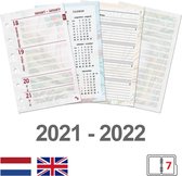 6238-21-22 Pocket agendavulling week NL EN 2021-22