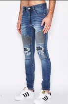 Nena & Pasadena Combination Slim Biker Jeans