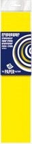 fluor-cr√™pepapier The Paper Factory 250 cm geel