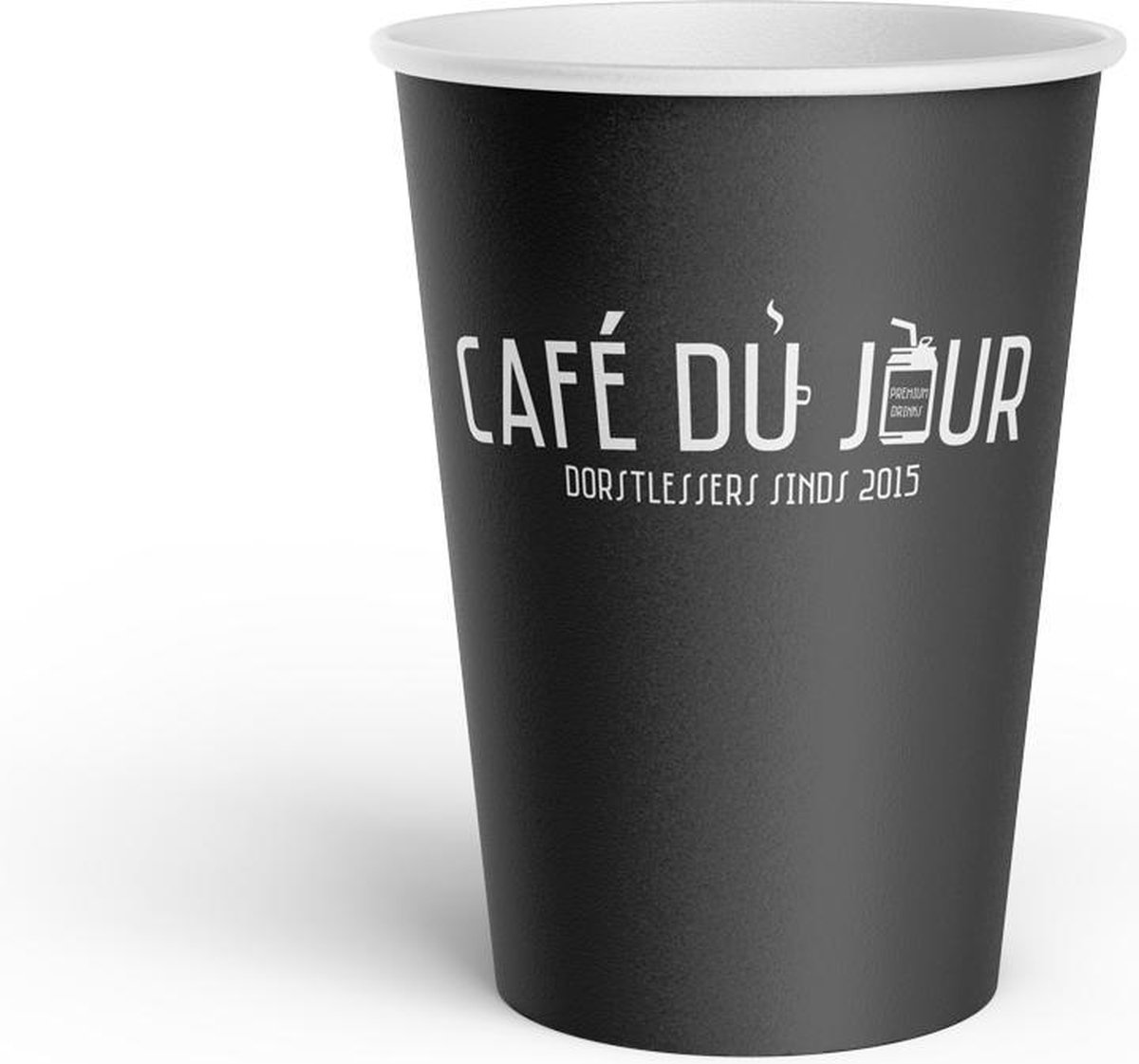 koffiebekers ‘Café du Jour’ - 180cc/7oz - 100 stuks