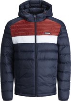 JACK&JONES JJEACE PUFFER HOOD Heren Jas - Maat S