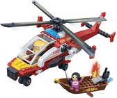 bouwpakket Brandweer Fire Chopper 191-delig