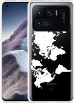 Xiaomi Mi 11 Ultra Hoesje World Map - Designed by Cazy
