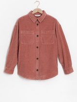 Sissy-Boy - Oudroze oversized corduroy overshirt