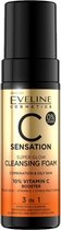 Eveline Cosmetics C Sensation Cleansing Foam 3in1 - 150ml.
