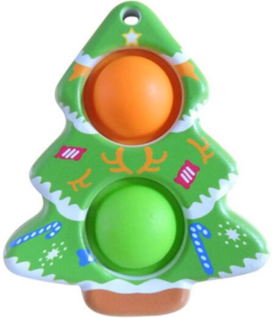 controleren Luxe onvoorwaardelijk Simple dimple - fidget toys - cadeau kind kerst - speelgoed - kerstboom -  Kerstcadeau | bol.com