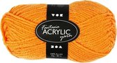 fantasia acryl garen oranje 80 m 50 g