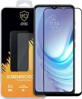 Motorola Moto G50 Screenprotector - MobyDefend Gehard Glas Screensaver - Zwarte Randen - Screen Protector - Glasplaatje Geschikt Voor: Motorola Moto G50