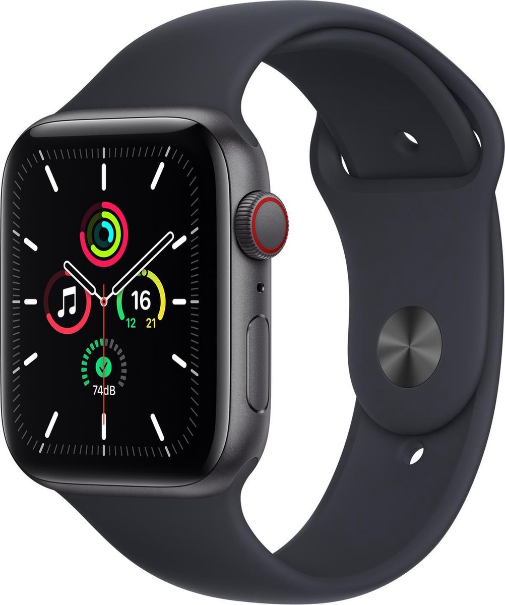 Apple Watch SE 2021 - 44mm - 4G - GPS - Grijs - afbeelding 2