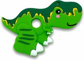 Chewzoo® - Bijtketting - Dinosaurus T Rex - Tyrannosaurus Rex - Groen