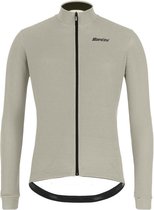 Santini Fietsshirt Lange Mouwen Heren Grijs - Gravel Thermal LS Jersey Grey - XL