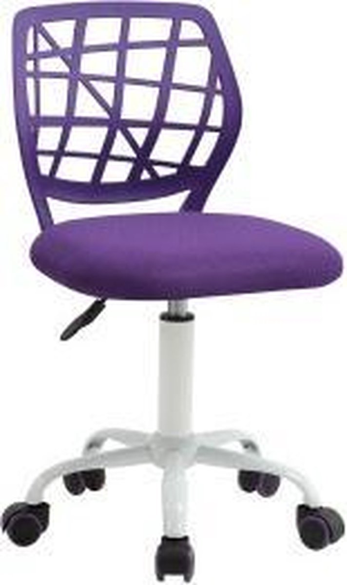 Chaise de bureau en velours Kamyra® - Ergonomique, mobile et réglable en  hauteur 