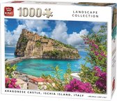 legpuzzel Argonese Castle 68 x 49 cm karton 1000 stukjes