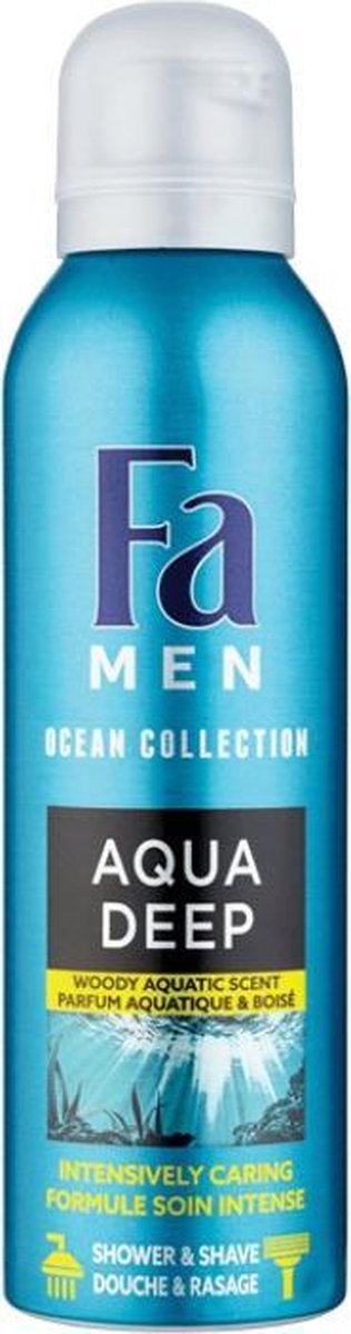 Fa Men Aqua Deep showerfoam 6x 200 ml - Voordeelverpakking | bol.com