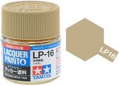 Tamiya LP-16 Wooden Deck - Matt - Lacquer Paint - 10ml Verf potje