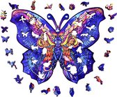 Legpuzzel vlinder  036 A3 | houten puzzel | 200 stukjes | dierenpuzzel| meer dan 50 verschillende modellen