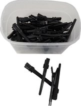 Haarklemmen Zwart - haarclip - 7cm - 100 stuks - Kapper - Haarstyling