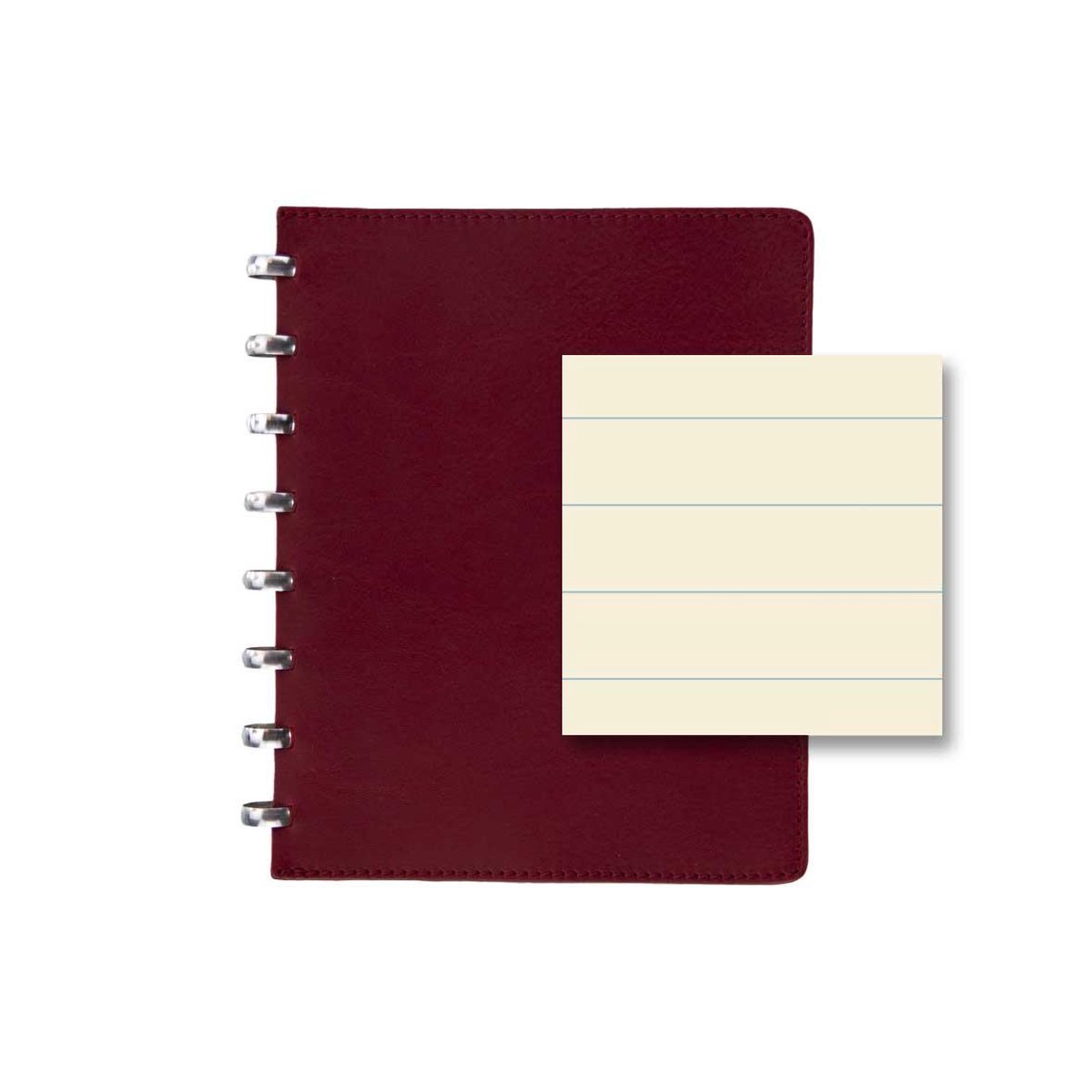 Atoma | Notebook Systeem | Pur | Copy book | A5 | rood | Gelinieerd